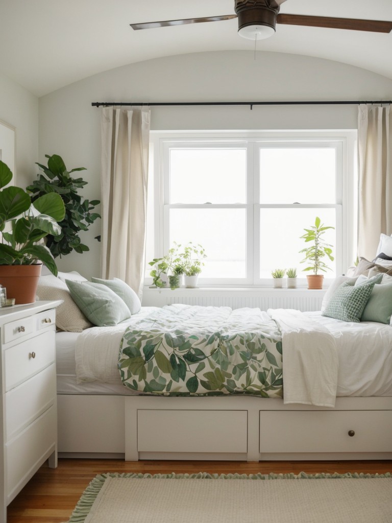 Small Bedroom Decor: Bring Nature Inside for Fresh Vibes!