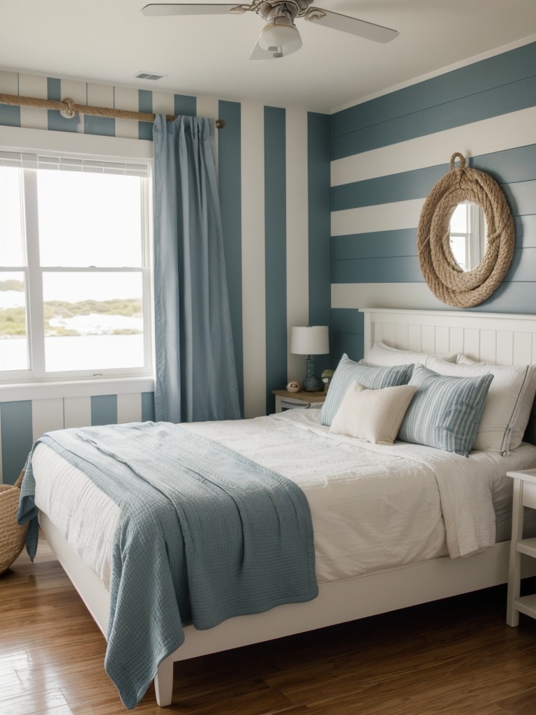 Create a Coastal Vibe in Your Small Bedroom