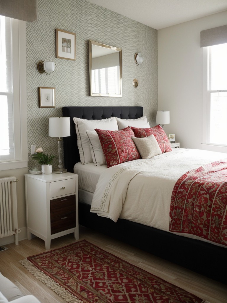 Budget-friendly small bedroom ideas: Add personality with a statement piece!