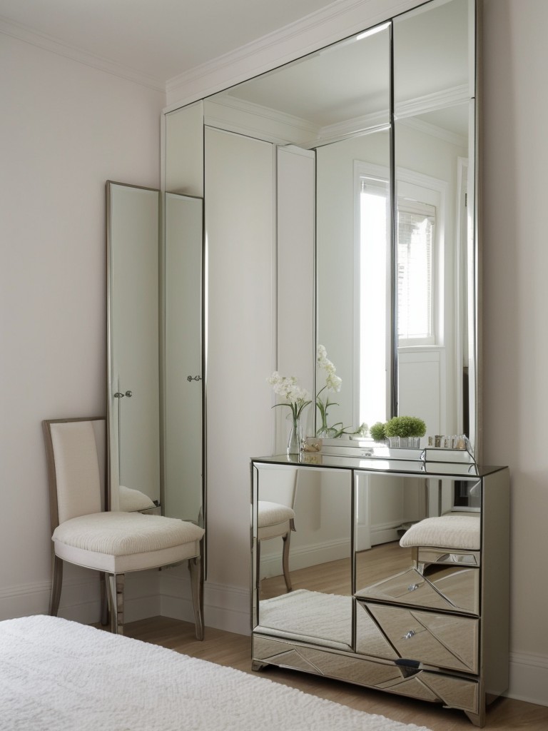 Mirrors for Space: Budget-Friendly Small Bedroom Decor Ideas