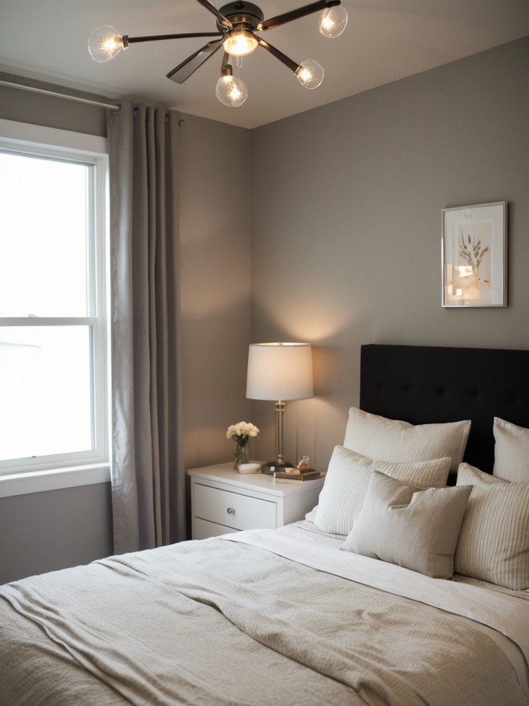 Budget-Friendly Small Bedroom Lighting: Transform your space with various lighting styles!