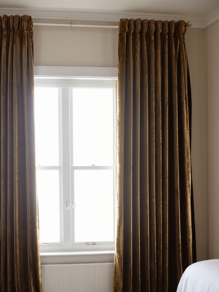 Opulent Glam: Luxe Velvet Curtains for Your Bedroom Makeover!