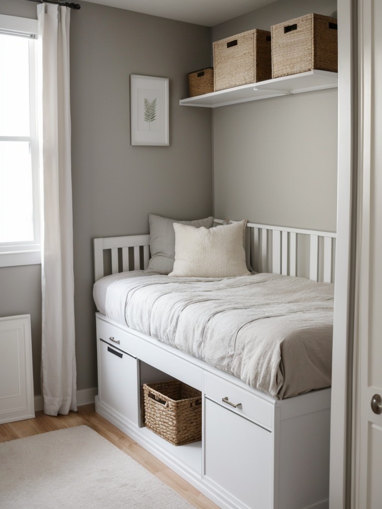 Apartment Bedroom Refresh: Maximize Space with Stylish Storage!