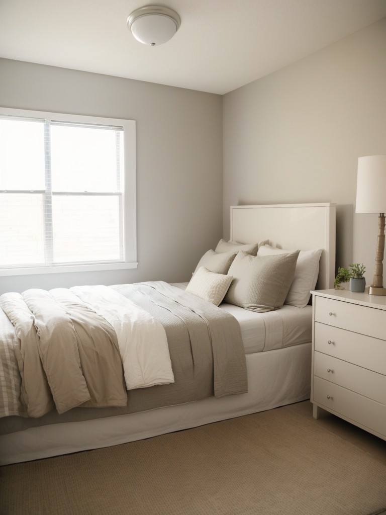 Small Bedroom? Spacious Vibes Await with Light Colors!