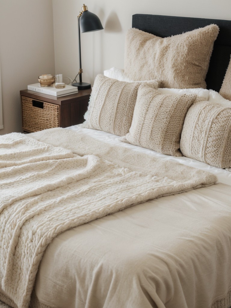 Cozy & Chic: Transform Your Tiny Bedroom with Textiles & Textures