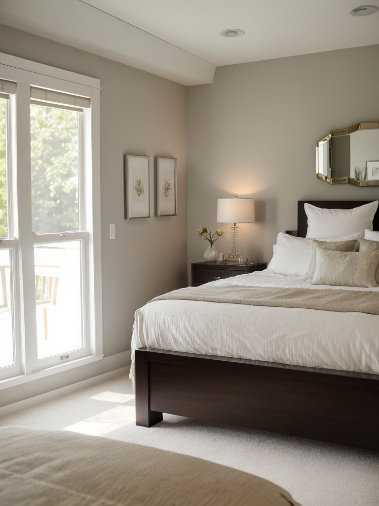 Mirrors & Light: Maximize Small Bedroom Space!