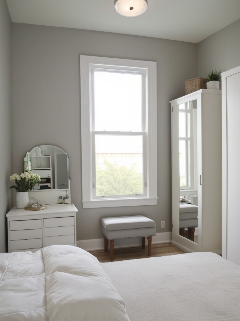 Maximizing Small Bedroom Space: Transform with a Stylish Mirror