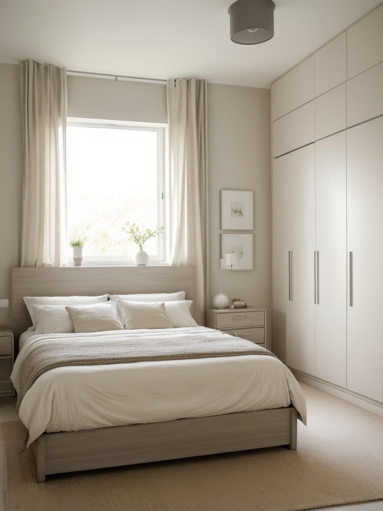 Minimalist Small Bedroom Ideas for a Serene Ambiance.