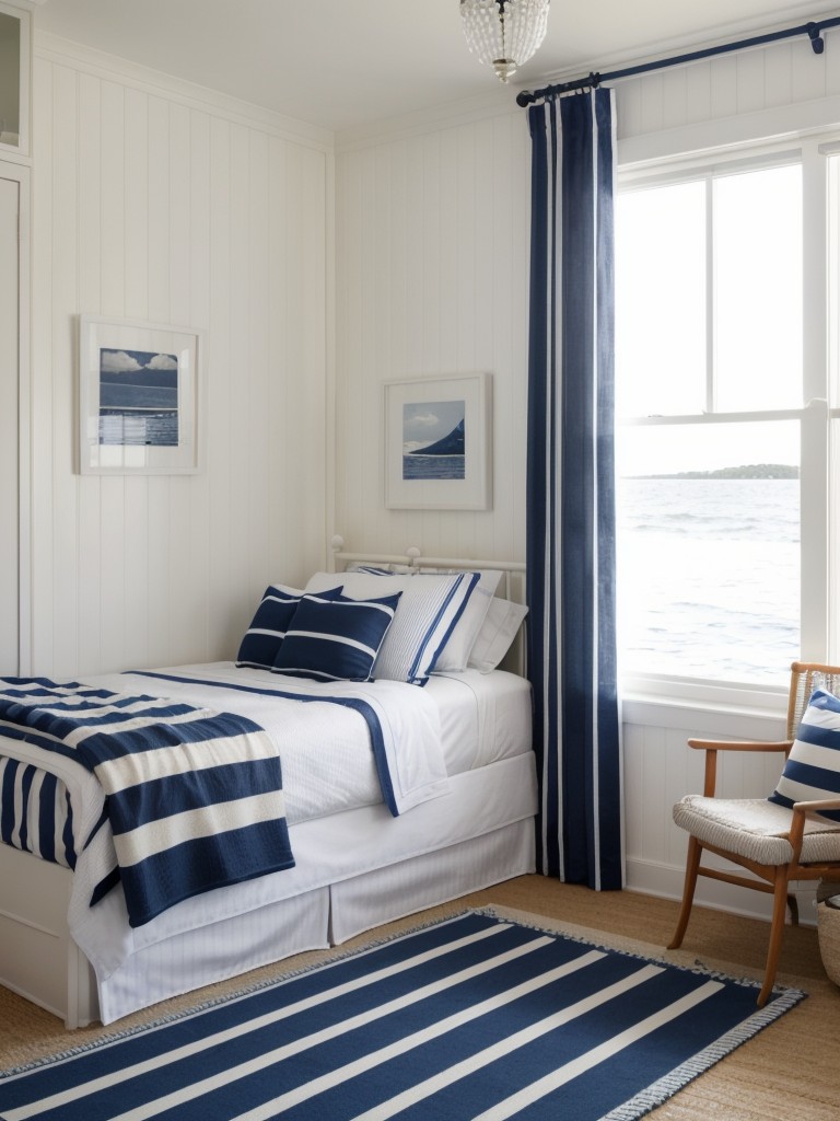 Cozy Coastal Vibes: Nautical-Inspired Apartment Bedroom Ideas