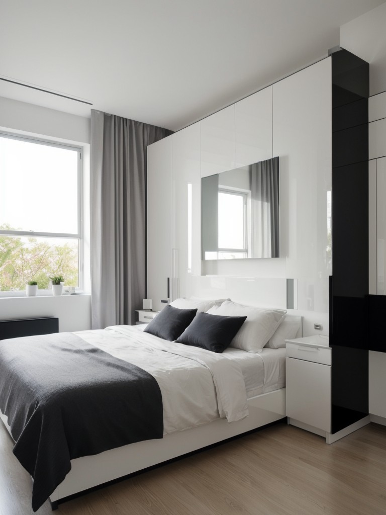 Small Bedroom Inspiration: Sleek & Sophisticated Apartment Design