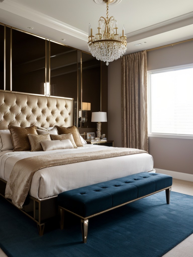 Luxury Apartment Bedroom: Opulent Design Ideas.