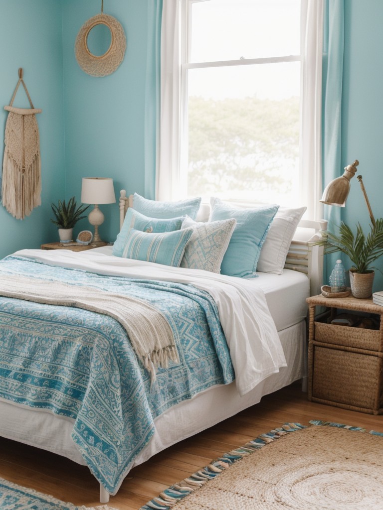 Beachy Boho: Coastal Vibes for Your Bedroom.