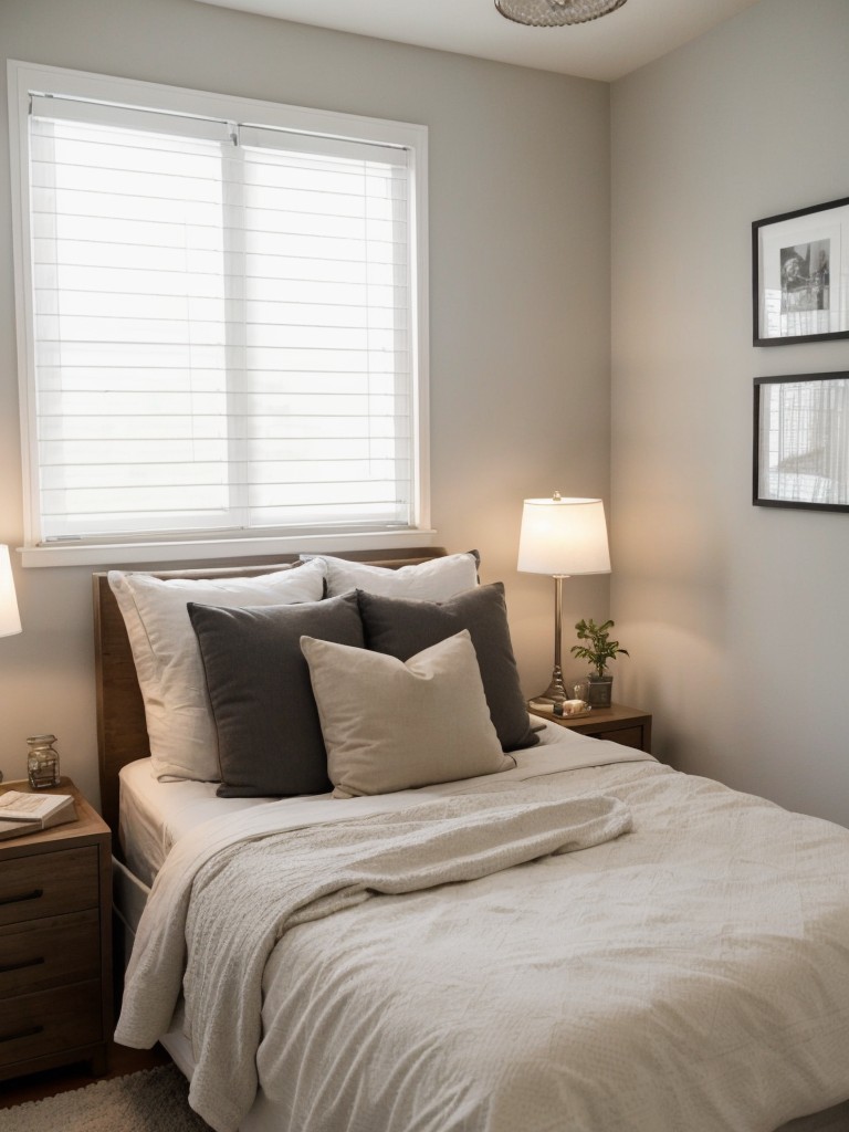 Maximize Style: Small Bedroom Decor with Ample Lighting Options