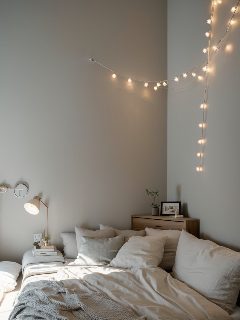 Cozy Apartment Bedroom: Minimalist Decor for Calm Vibes!