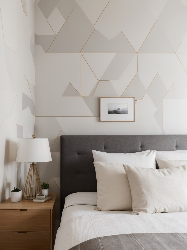 Geometric Patterns: Elevate Your Small Bedroom Decor!