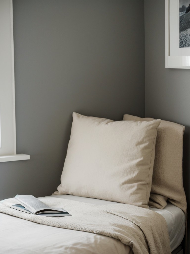 Cozy Minimalist Bedroom: Create Your Perfect Reading Nook!