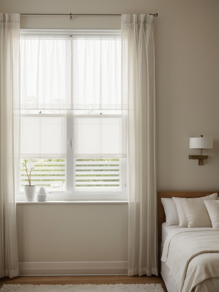 Light & Airy: Sheer Curtains for a Minimalist Apartment