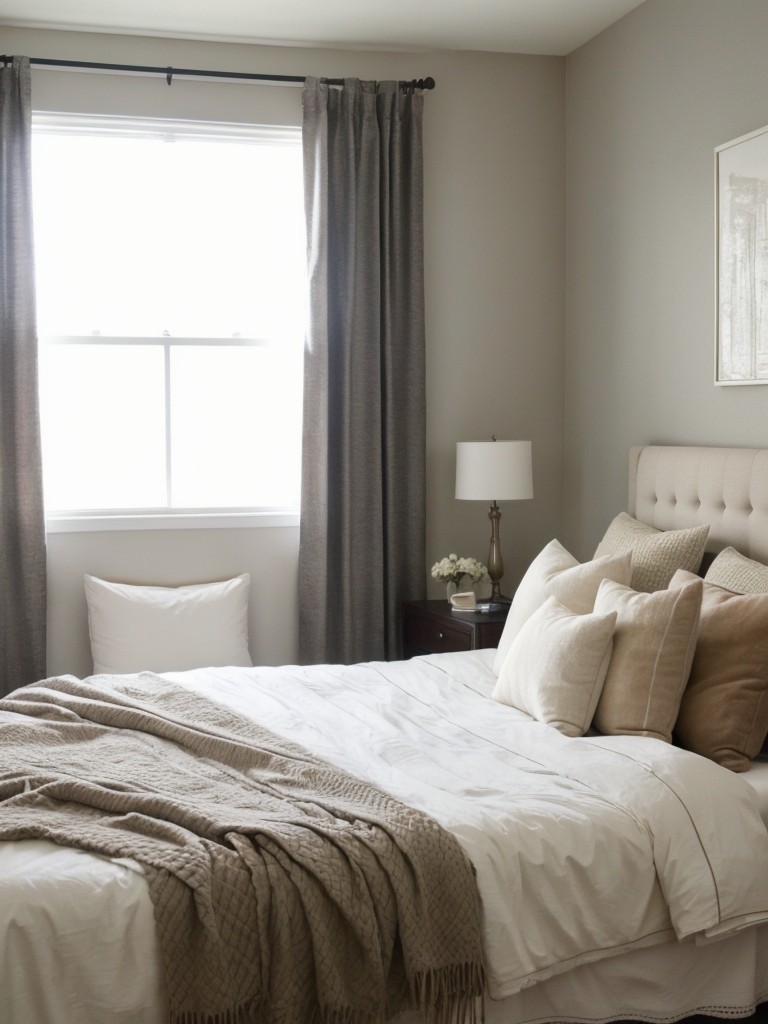 Cozy Apartment Décor: DIY Ideas for a Stylish Small Bedroom.