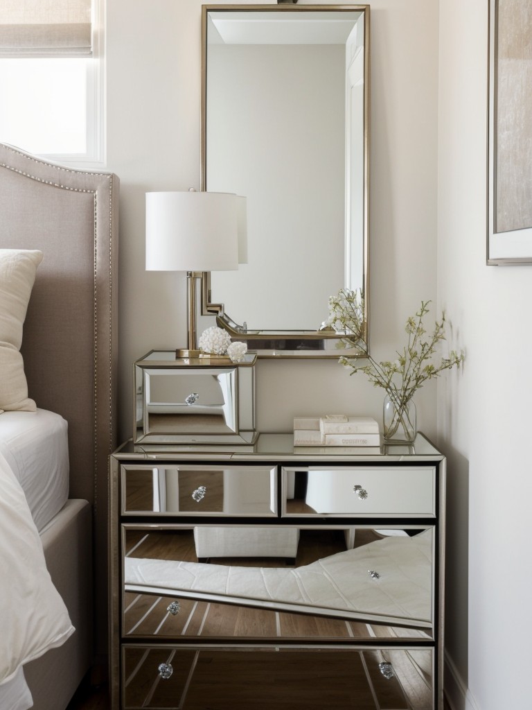 Luxury DIY Bedroom Decor: Metallic Accents for Small Apartments.