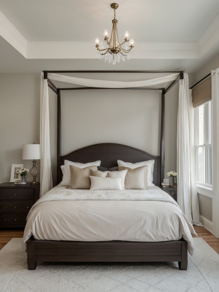 Cozy Bedroom Oasis: Maximize Space with Style.