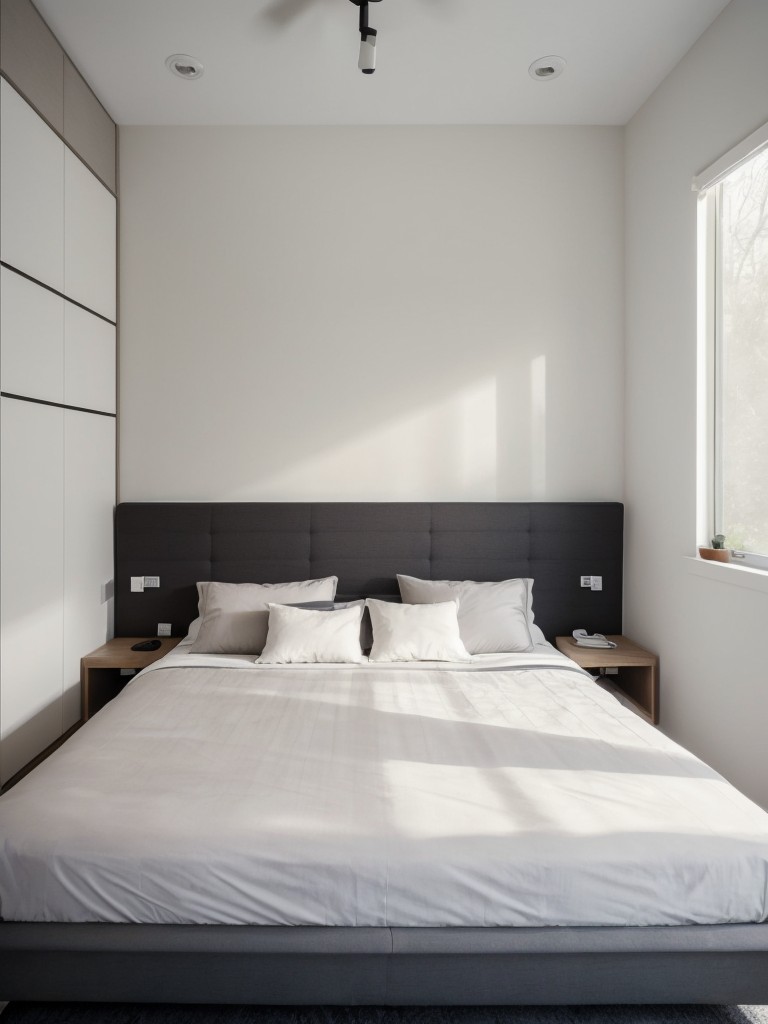 Maximize Your Space: Sleek and Minimalist Bedroom Design