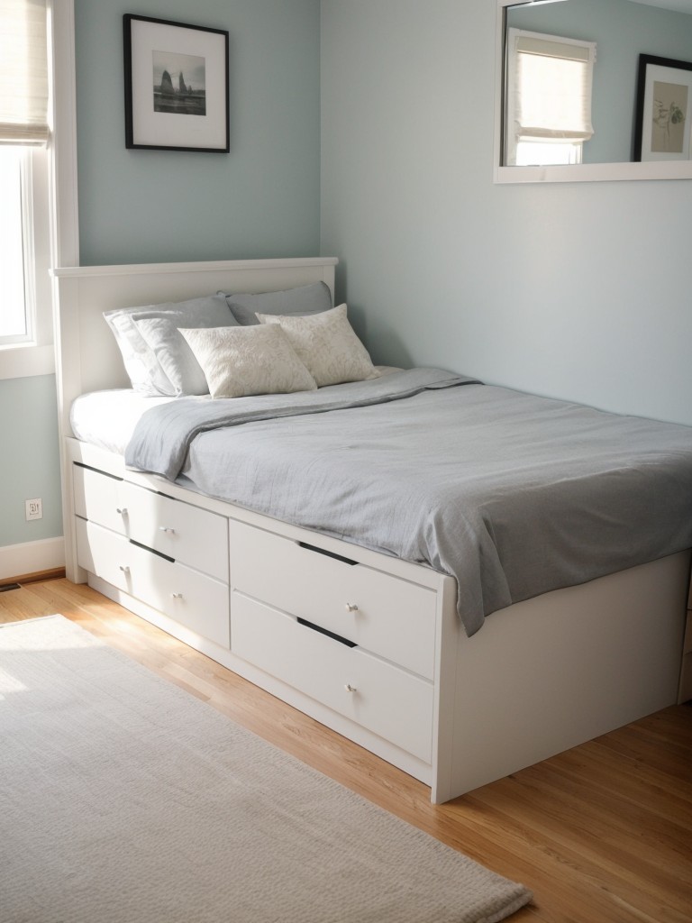 Maximize Small Bedroom Space with Multifunctional Furniture!