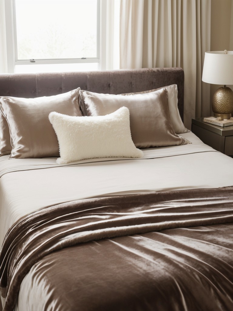 Cozy Apartment Bliss: Transform Your Bedroom with Luxurious Bedding.