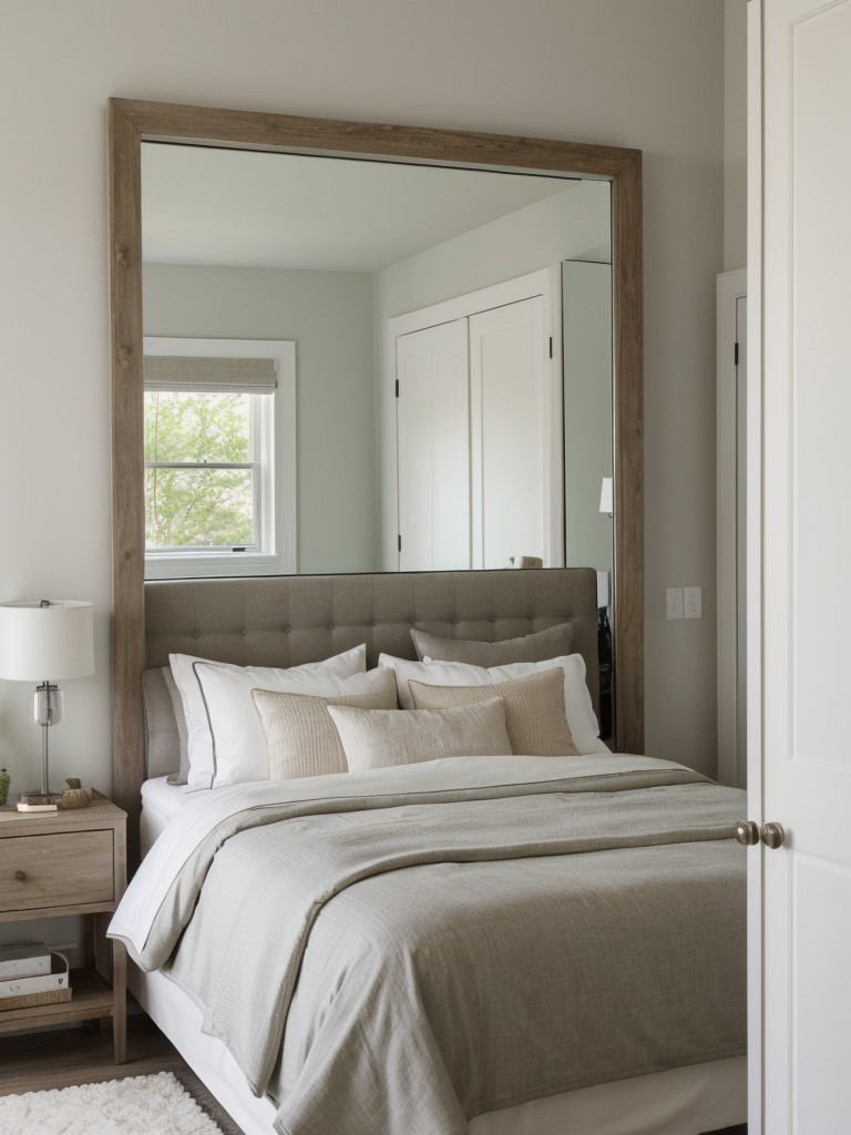 Mirror Magic: Transform Your Small Bedroom into a Spacious Oasis