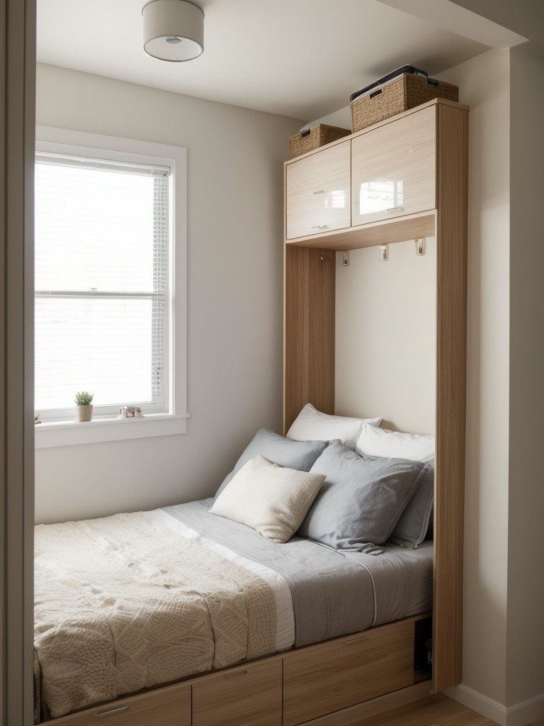 Maximize Your Small Bedroom: Space-Saving Storage Ideas!