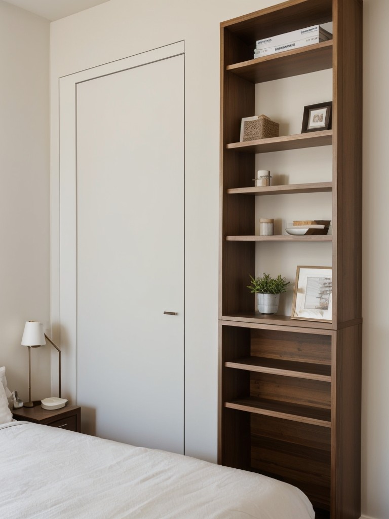 Apartment Bliss: Maximize Your Small Bedroom with Vertical Storage!