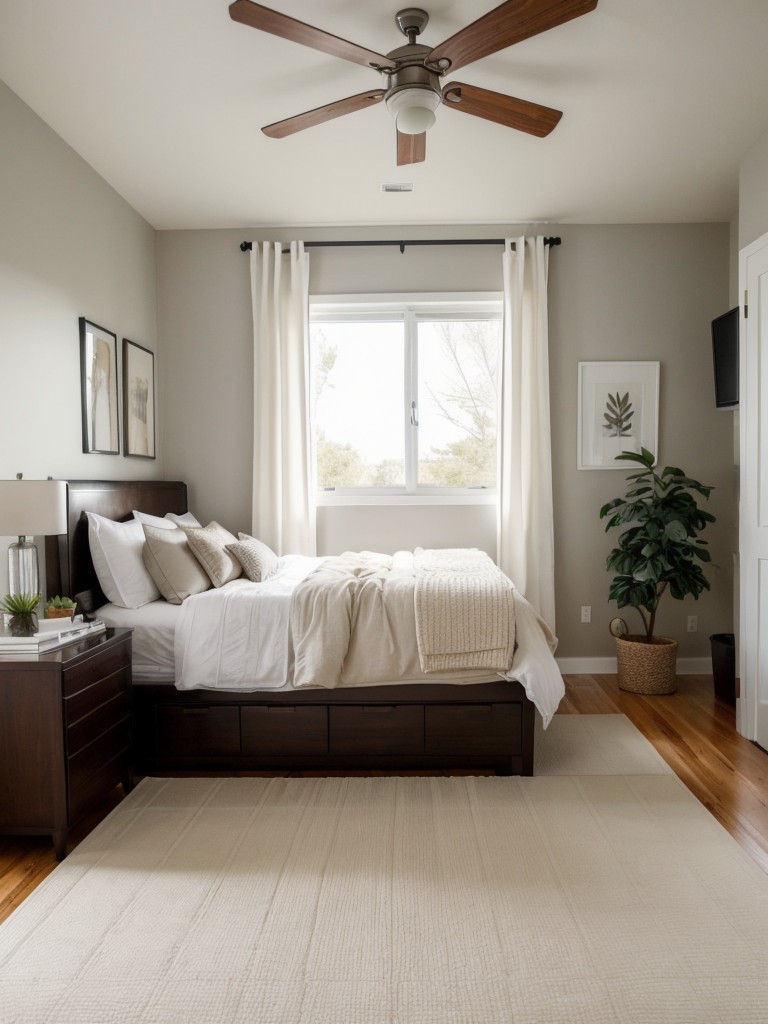 Cozy Small Bedroom Makeover: Elevate with a Statement Rug!