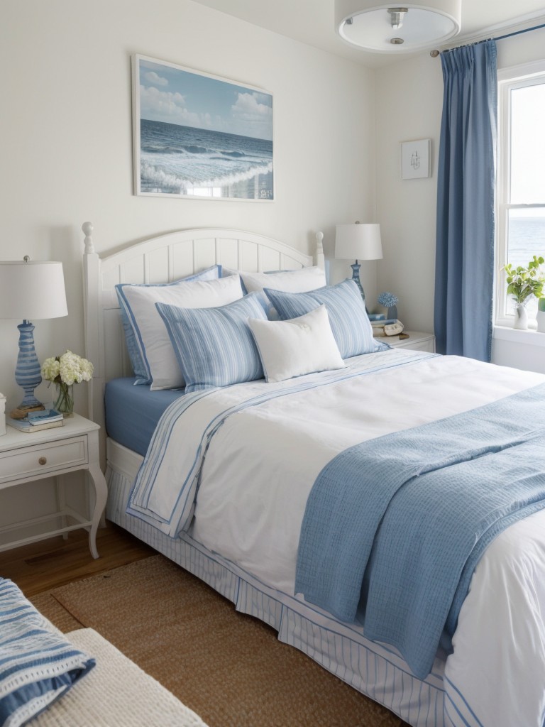 Coastal Chic: Small Bedroom Inspiration with Nautical Flair