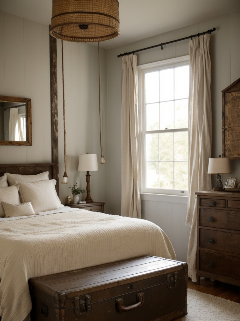 Cozy Chic: Transform your Small Bedroom with Rustic Decor!