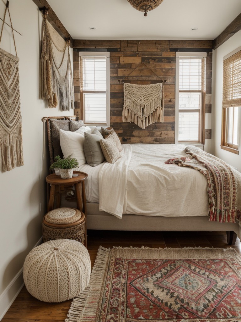 Boho Chic Apartment: Cozy Small Bedroom Decor Ideas