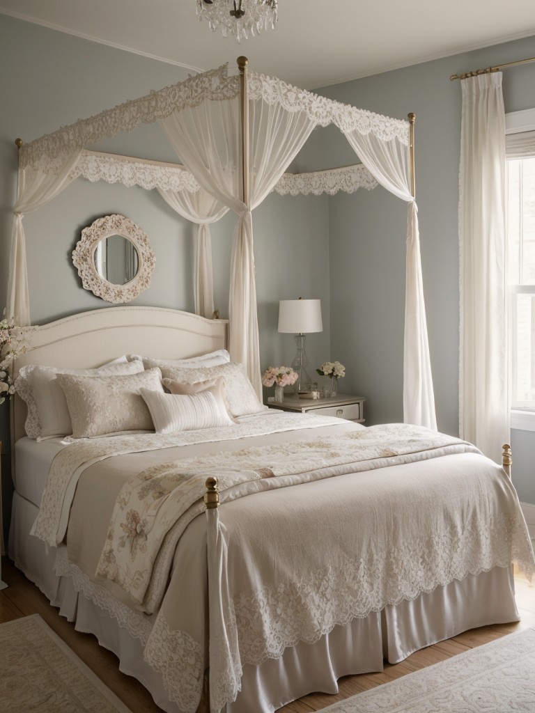 Romantic and Cozy Apartment: Chic Small Bedroom Ideas