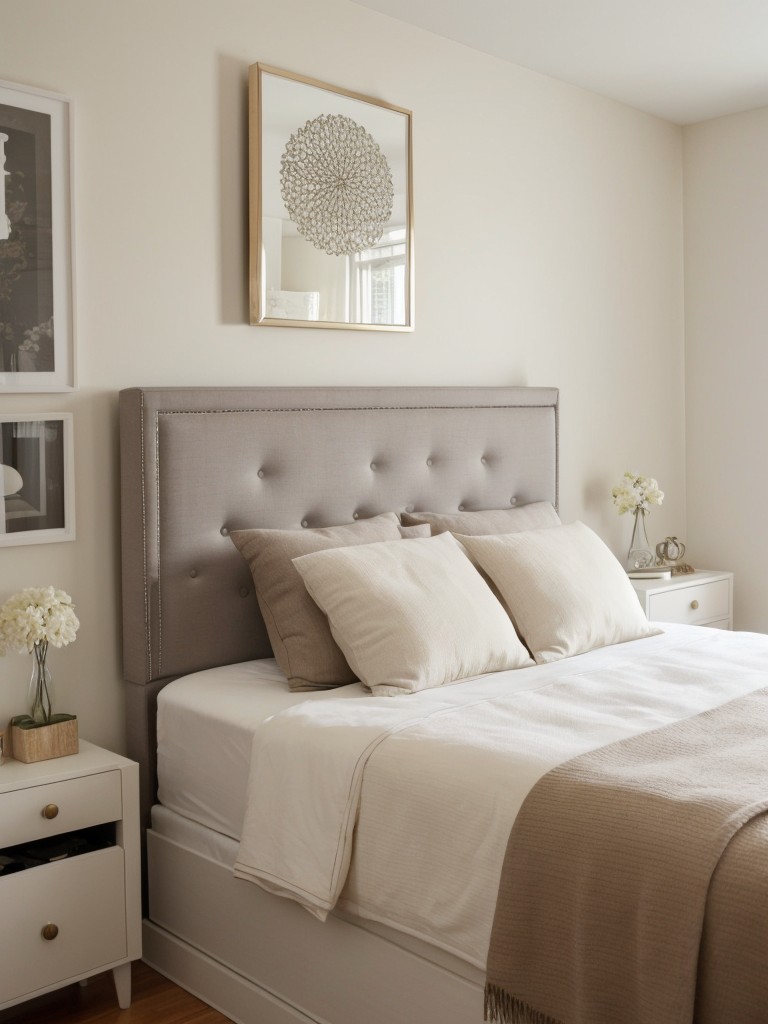 Storage-boosting style for small bedrooms: Statement headboards!