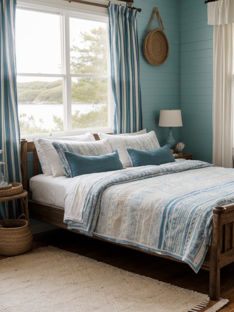 Coastal-inspired Boho Bedroom: Nautical Vibes for a Cozy Retreat