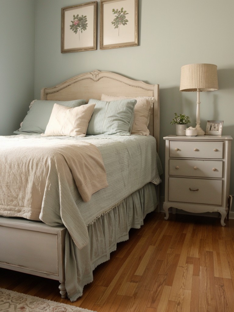 Vintage-Inspired Small Bedroom Makeover: Before and After