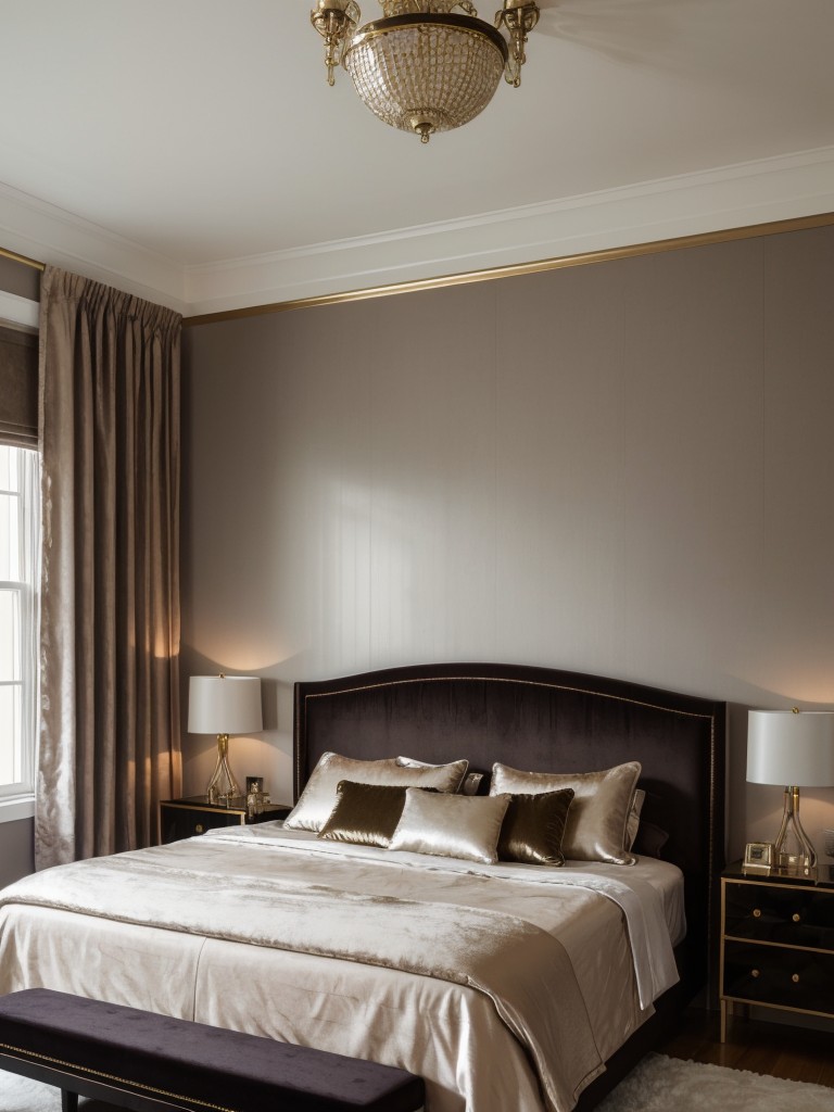 Glam & Luxe: Small Bedroom Makeover Inspiration