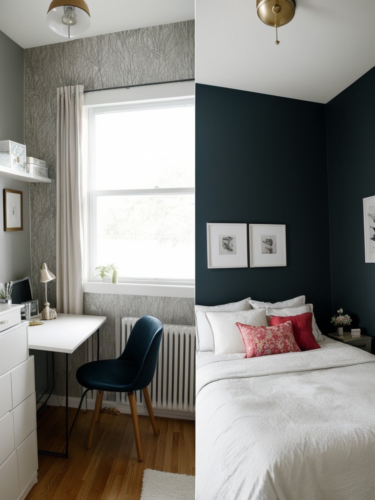 Bold Bedroom Transformation: Create a Stunning Statement Wall!