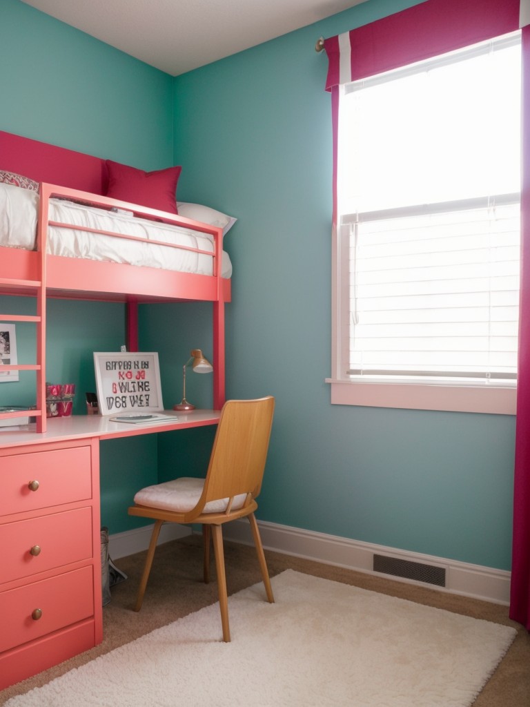 Bold and Vibrant Bedroom Makeover: Before and After Inspiration