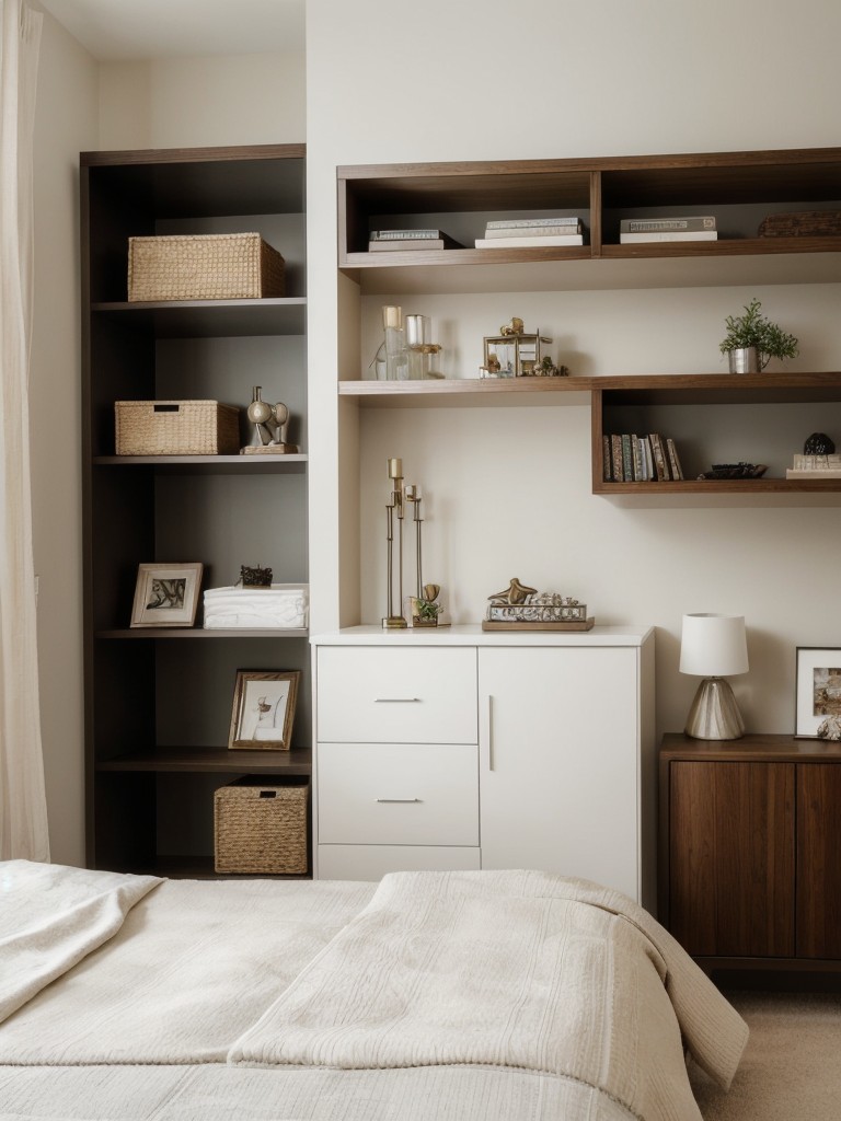 Strategic Storage: Stylish Showcases to Maximize Your Small Bedroom