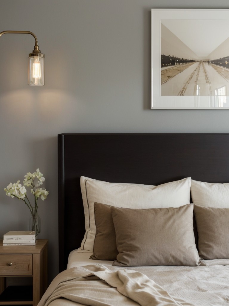 Cozy Apartment Vibes: Transform Your Small Bedroom with Statement Lighting!