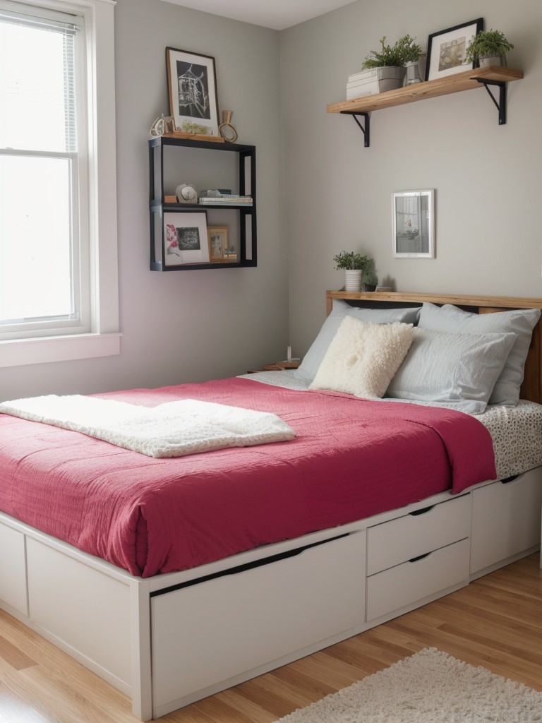 Bold & Clever Small Bedroom Ideas: Maximize Storage with Style!