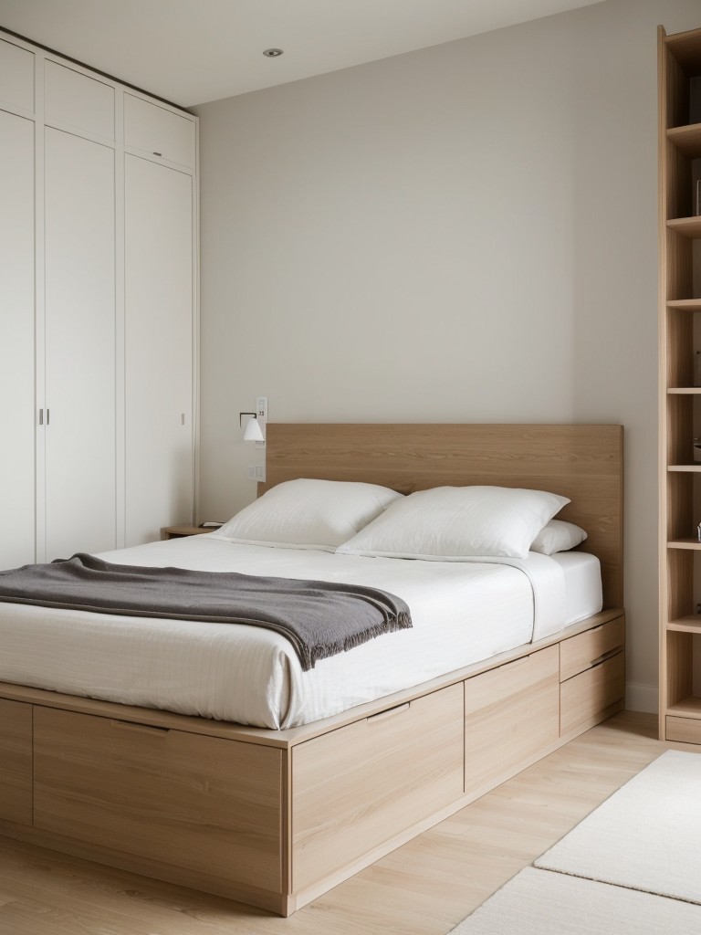 Serene Sleep Sanctuary: Maximize Space with Stylish Storage Bed