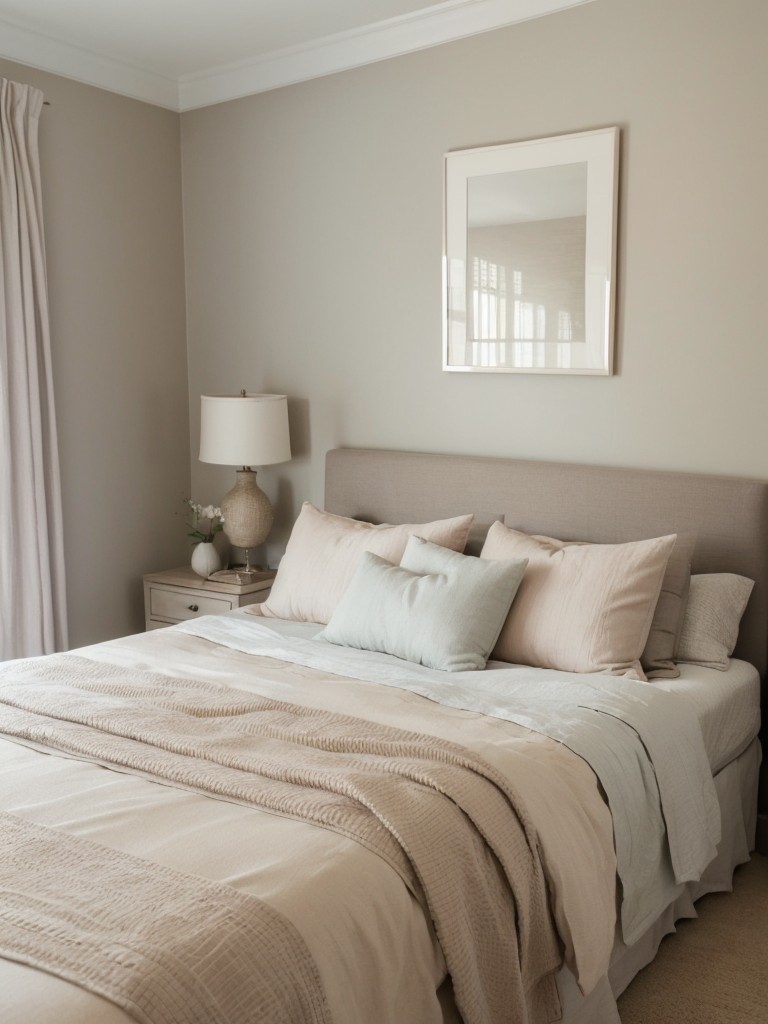 Serene Sleep Sanctuary: Transform Your Small Bedroom with Soft Neutrals