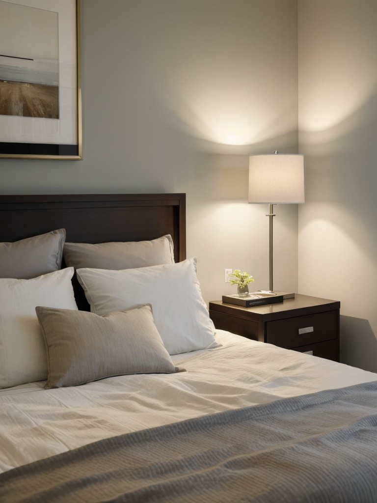 Serene Sleep Retreat: Small Bedroom Lighting Ideas