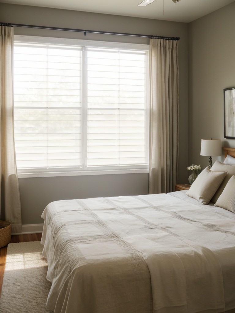 Light and Airy Bedroom: Maximize Natural Light for Serenity