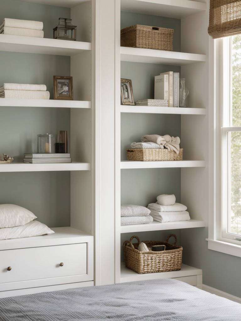 Maximize Vertical Space: Transform Your Small Bedroom Into a Serene Sleep Sanctuary.