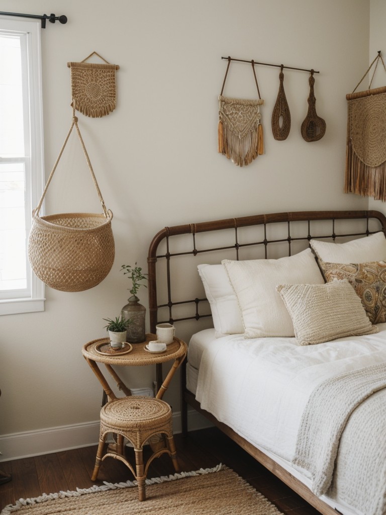 Boho Chic Apartment: Elevate Your Small Bedroom with Eclectic Decor